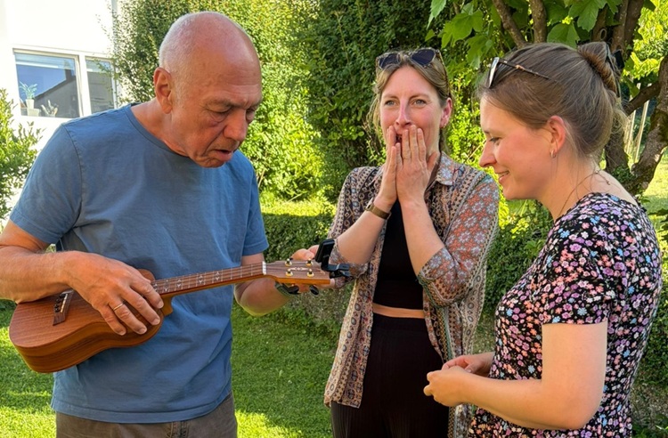 Sommerfest mit Ukulele
